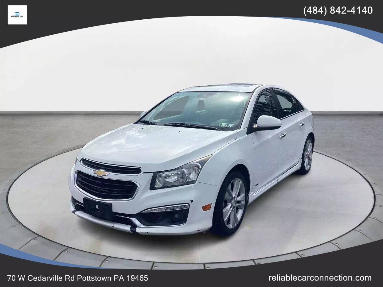 2015 Chevrolet Cruze LTZ — Sedan — 96,031 mi — Pottstown, PA