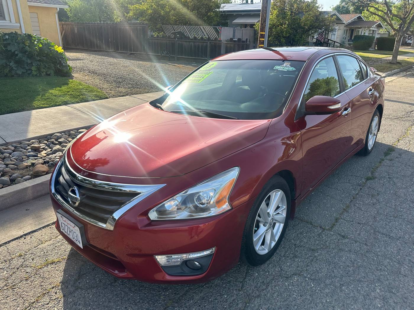 2013 Nissan Altima 2.5 SL — Sedan — 71,524 mi — Patterson, CA