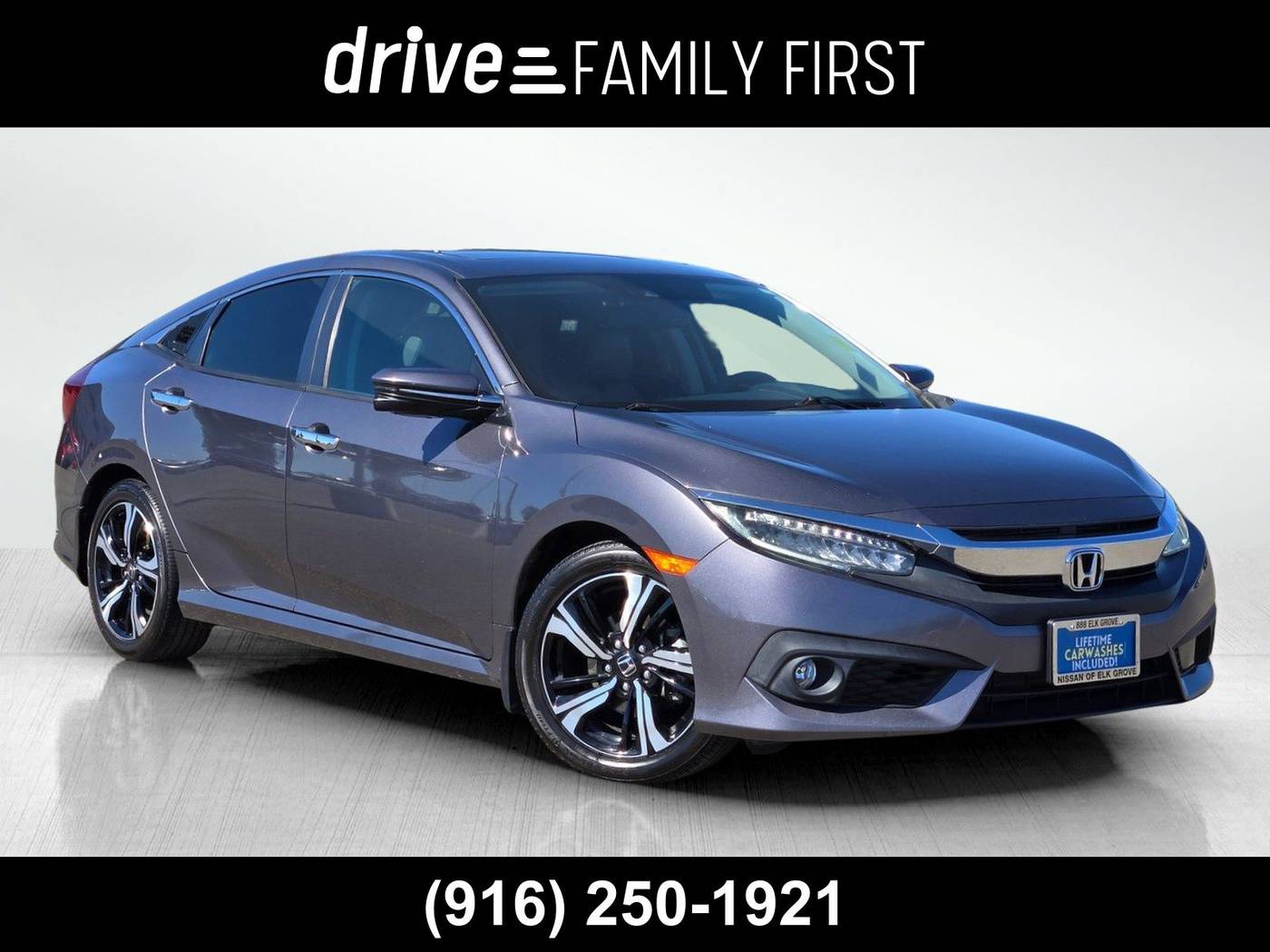 2017 Honda Civic Touring — Sedan — 119,874 mi — Elk Grove, CA