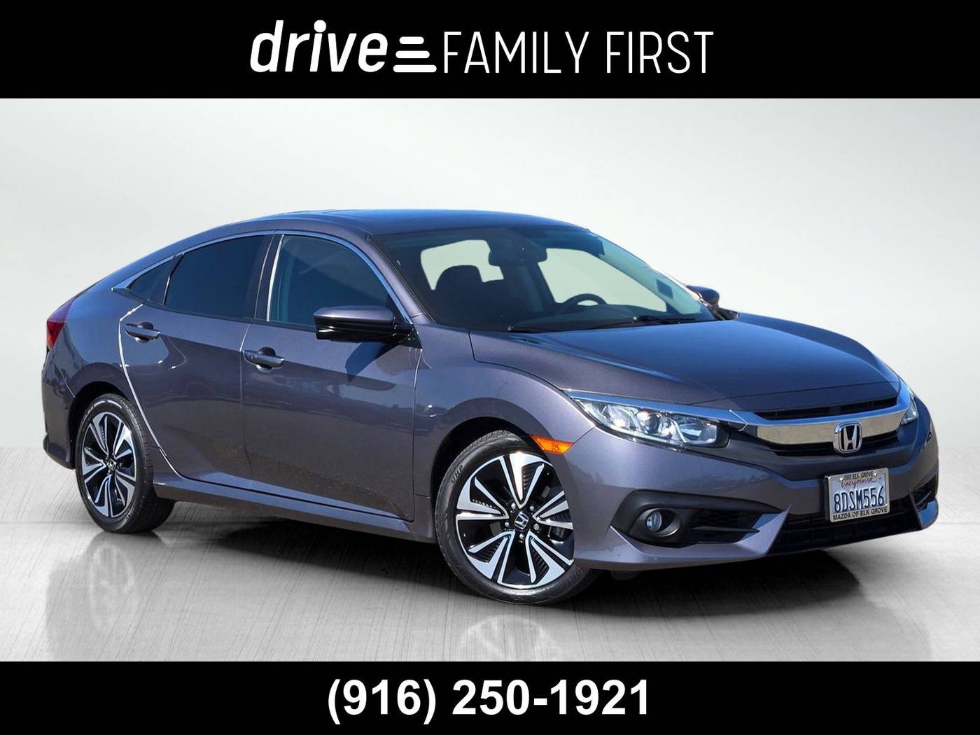 2018 Honda Civic EX-L — Sedan — 93,590 mi — Elk Grove, CA