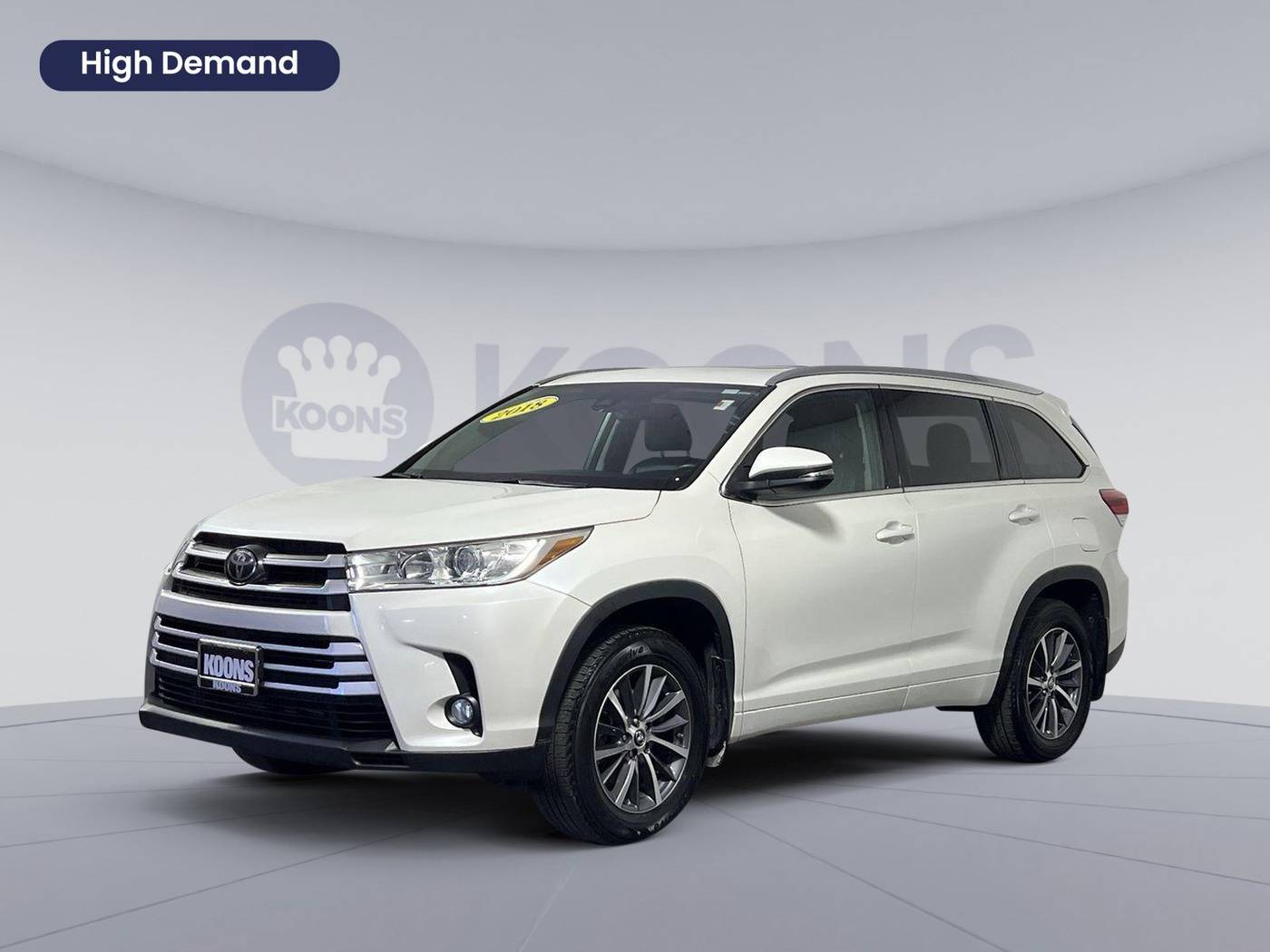 2018 Toyota Highlander XLE — SUV — 123,898 mi — Vienna, VA