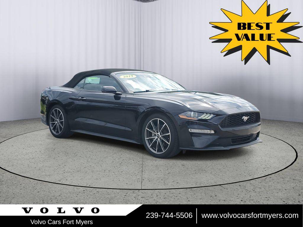 2019 Ford Mustang EcoBoost Premium — Convertible — 86,530 mi — Fort Myers, FL