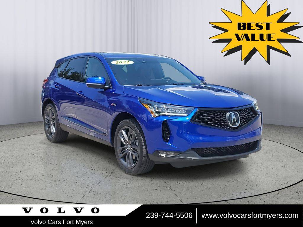 2022 Acura RDX A-Spec Package — SUV — 25,623 mi — Fort Myers, FL