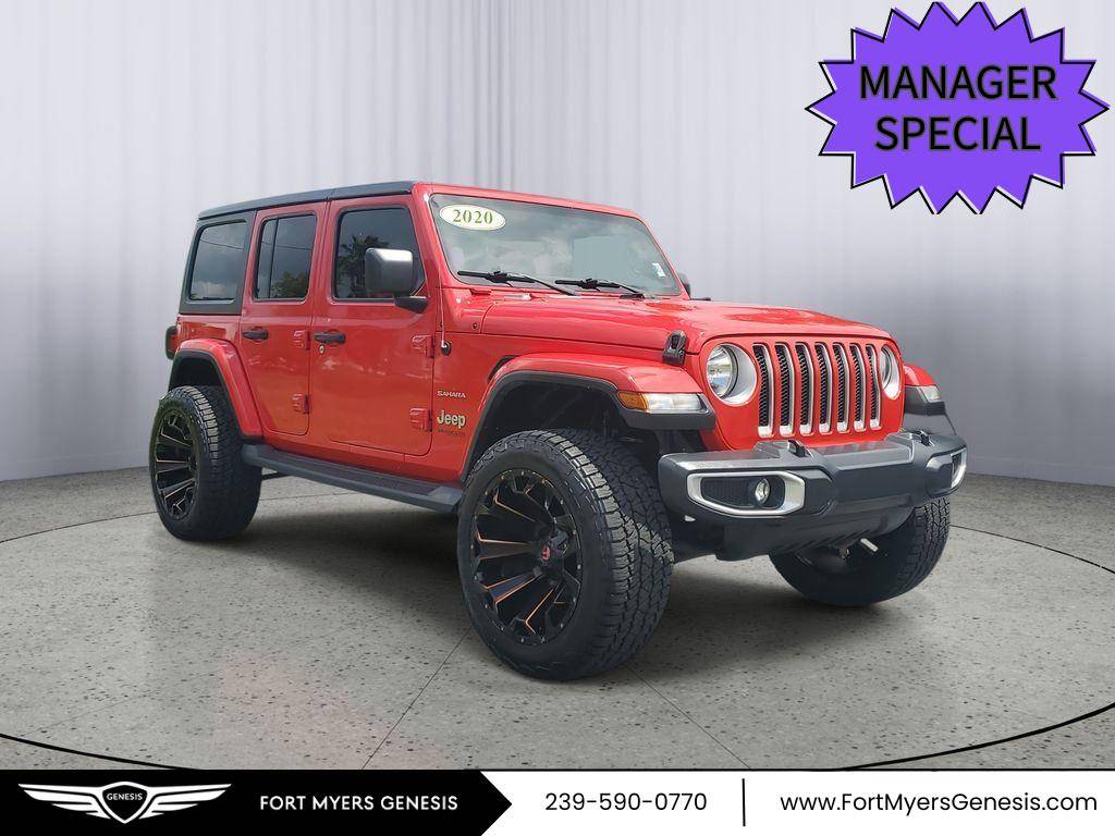 2020 Jeep Wrangler Sahara — SUV — 104,759 mi — Fort Myers, FL