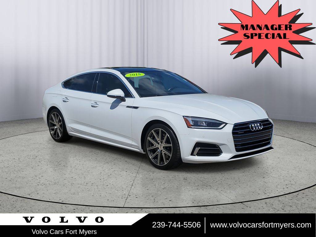 2018 Audi A5 Premium Plus — Hatchback — 47,972 mi — Fort Myers, FL