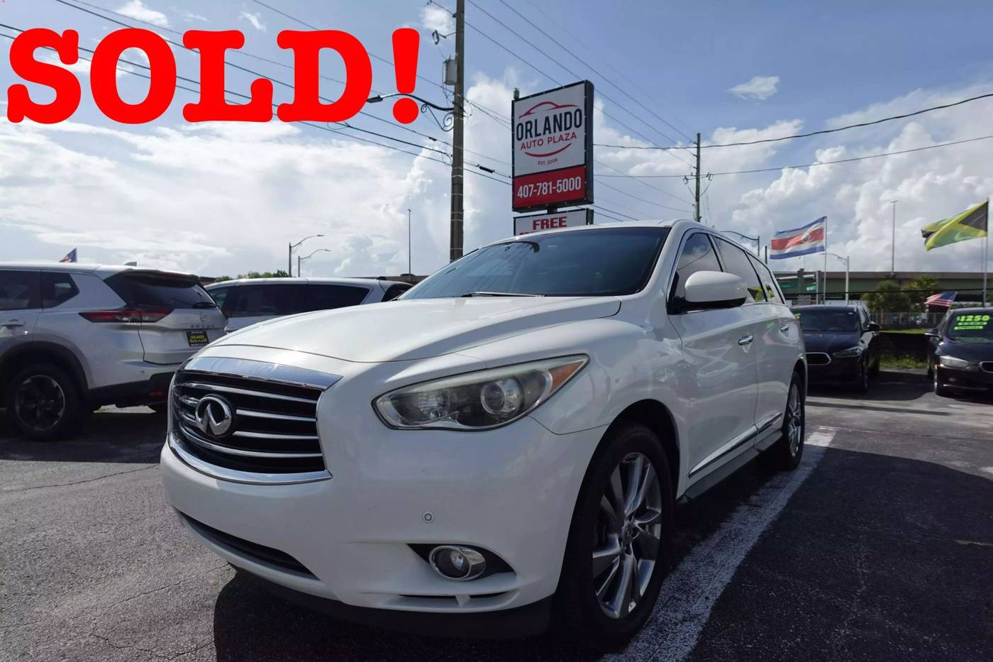 2013 INFINITI JX35 Standard — SUV — 152,643 mi — Orlando, FL