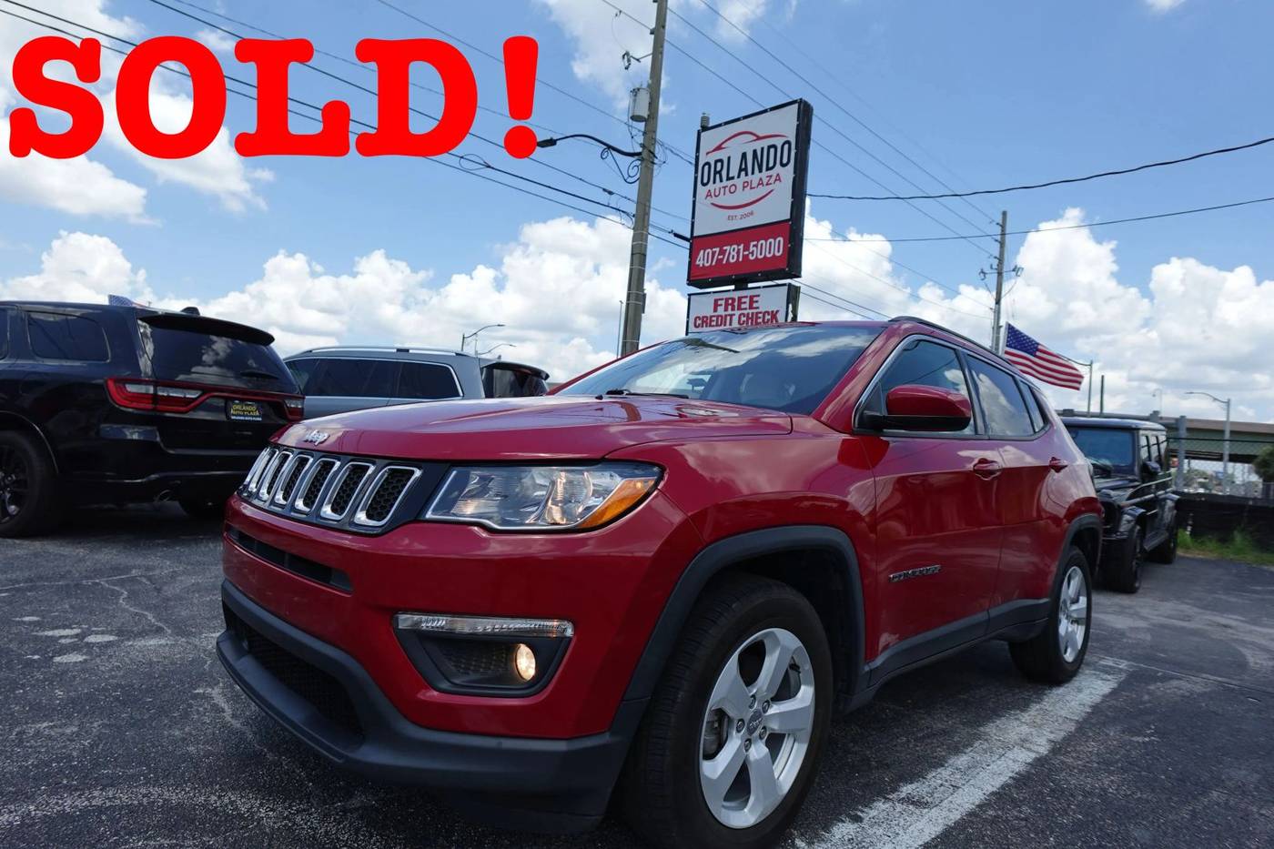 2021 Jeep Compass Latitude — SUV — 67,922 mi — Orlando, FL