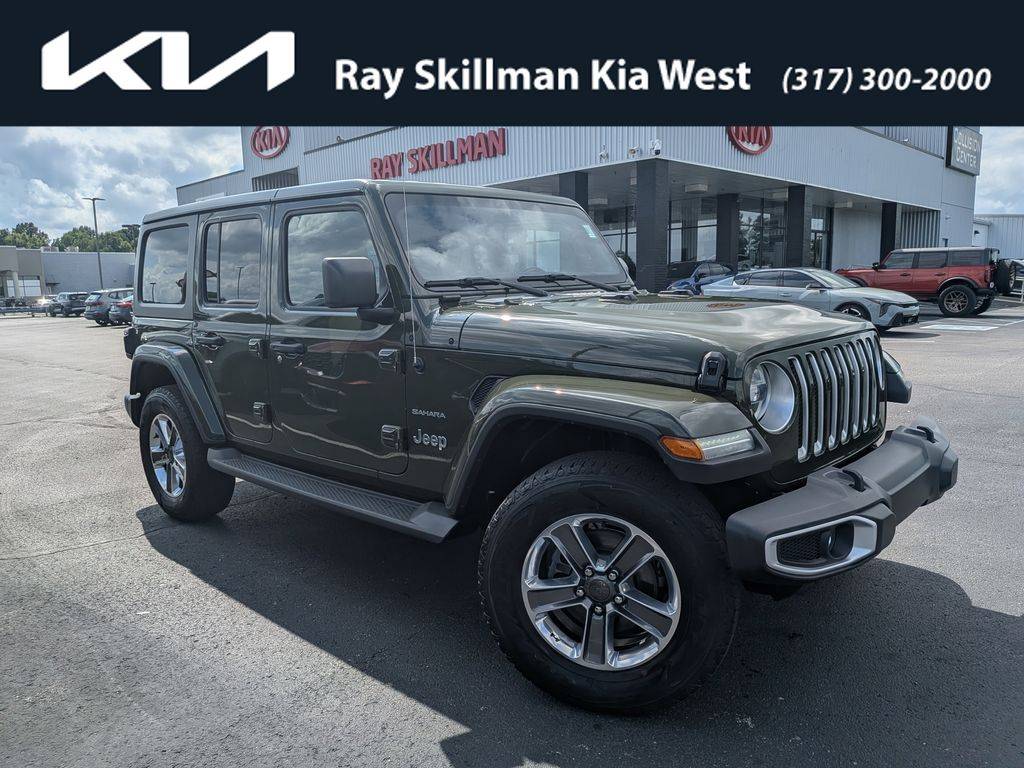 2021 Jeep Wrangler Sahara — SUV — 62,456 mi — Indianapolis, IN