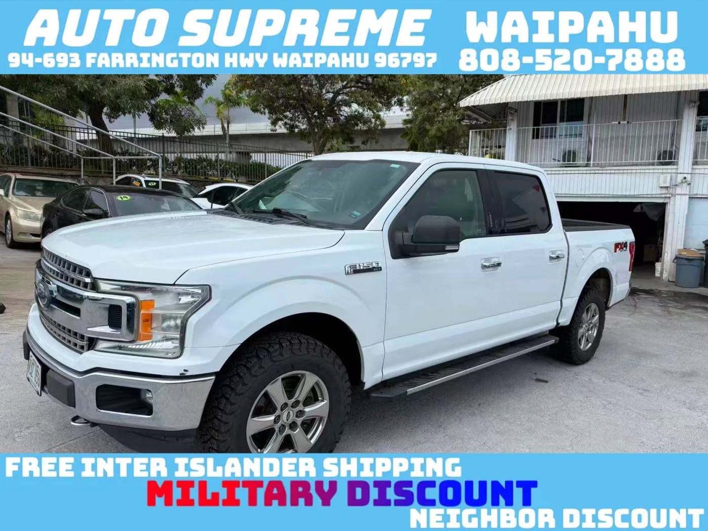 2018 Ford F-150 XLT — Pickup Truck — 90,000 mi — Waipahu, HI