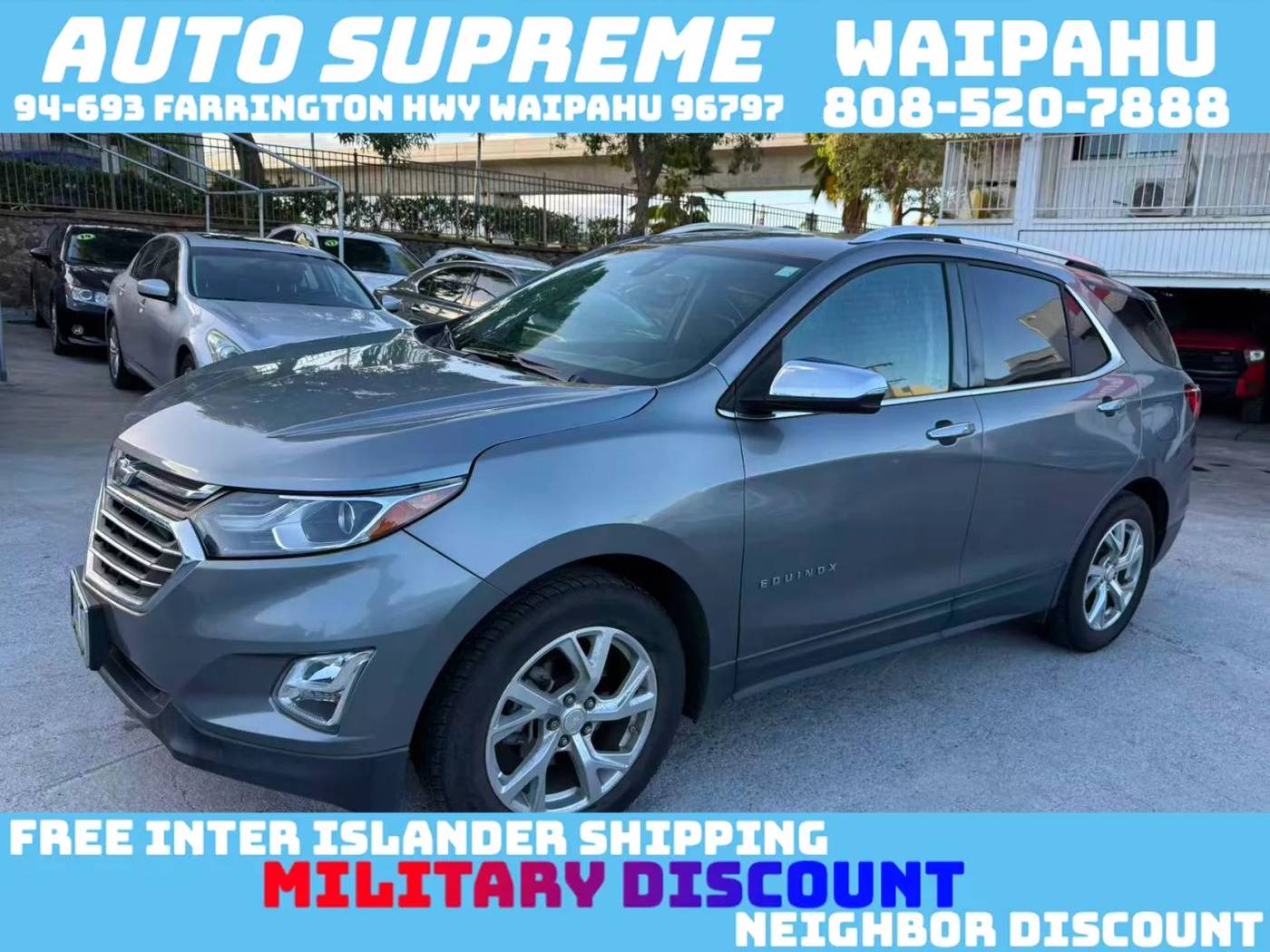 2018 Chevrolet Equinox Premier — SUV — 103,835 mi — Waipahu, HI