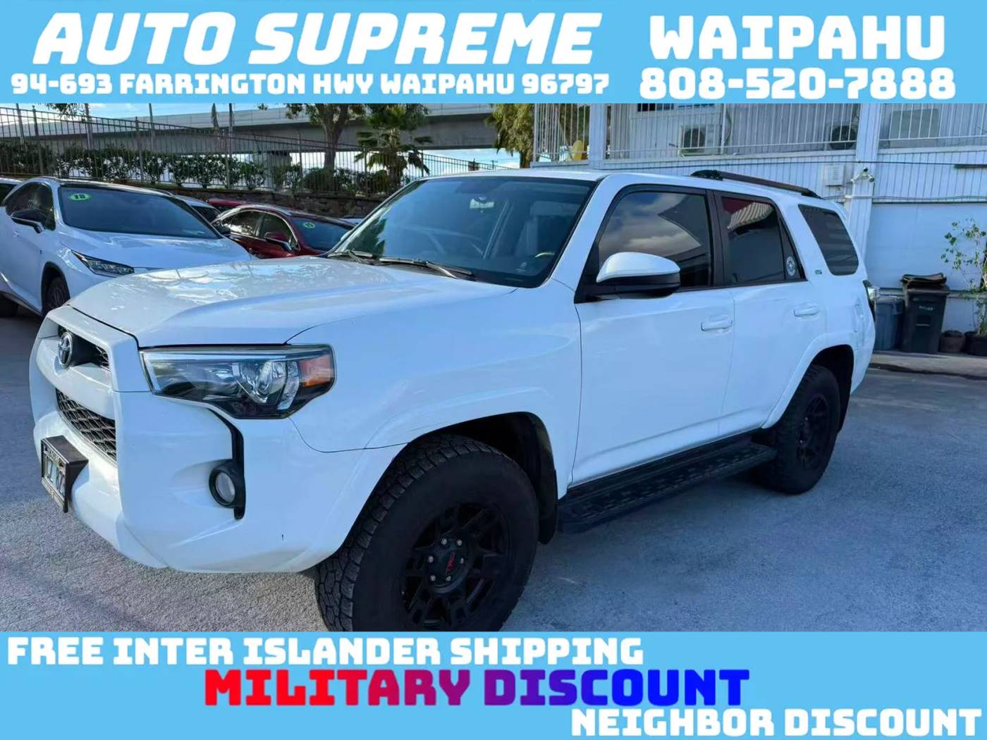 2017 Toyota 4Runner TRD Off Road Premium — SUV — 88,000 mi — Waipahu, HI