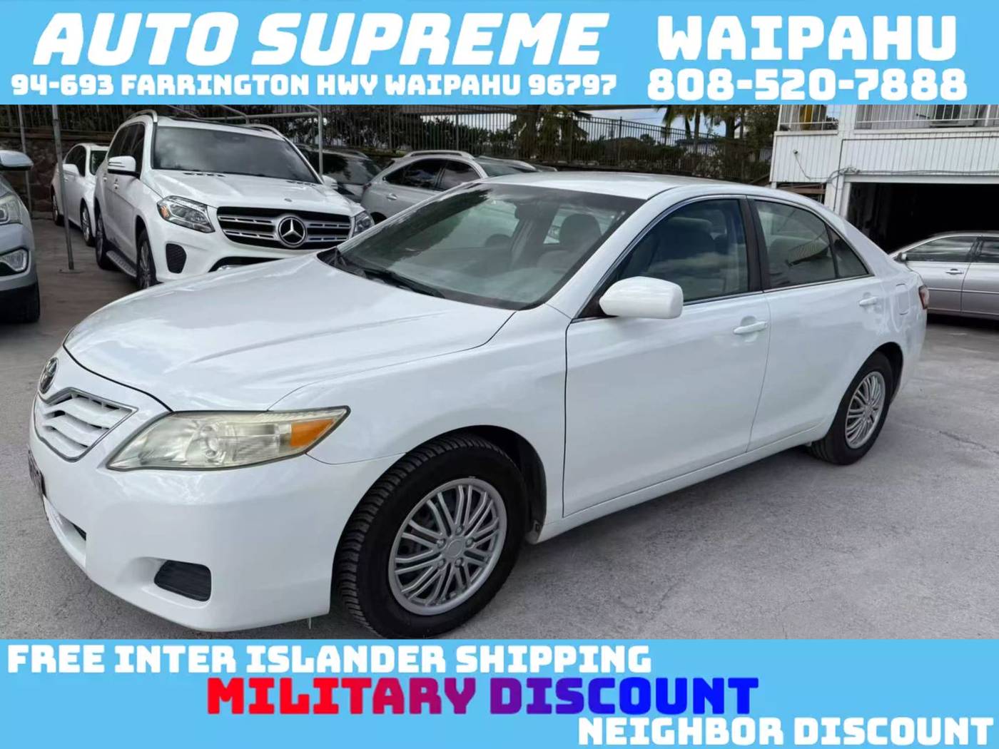 2011 Toyota Camry Base — Sedan — 123,211 mi — Waipahu, HI