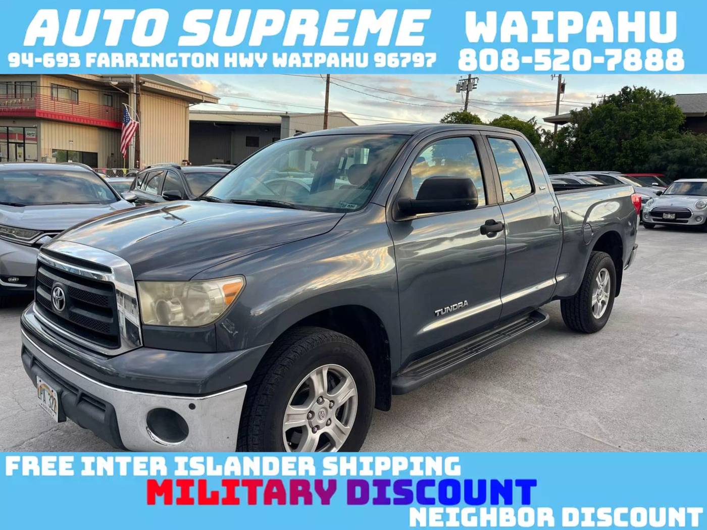 2010 Toyota Tundra Base — Pickup Truck — 99,750 mi — Waipahu, HI