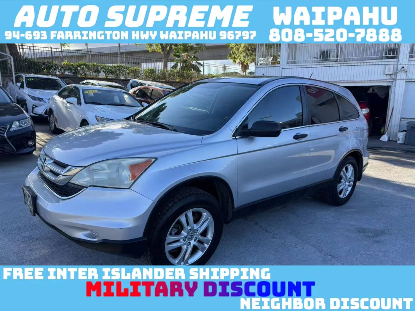 2010 Honda CR-V EX — SUV — 143,488 mi — Waipahu, HI