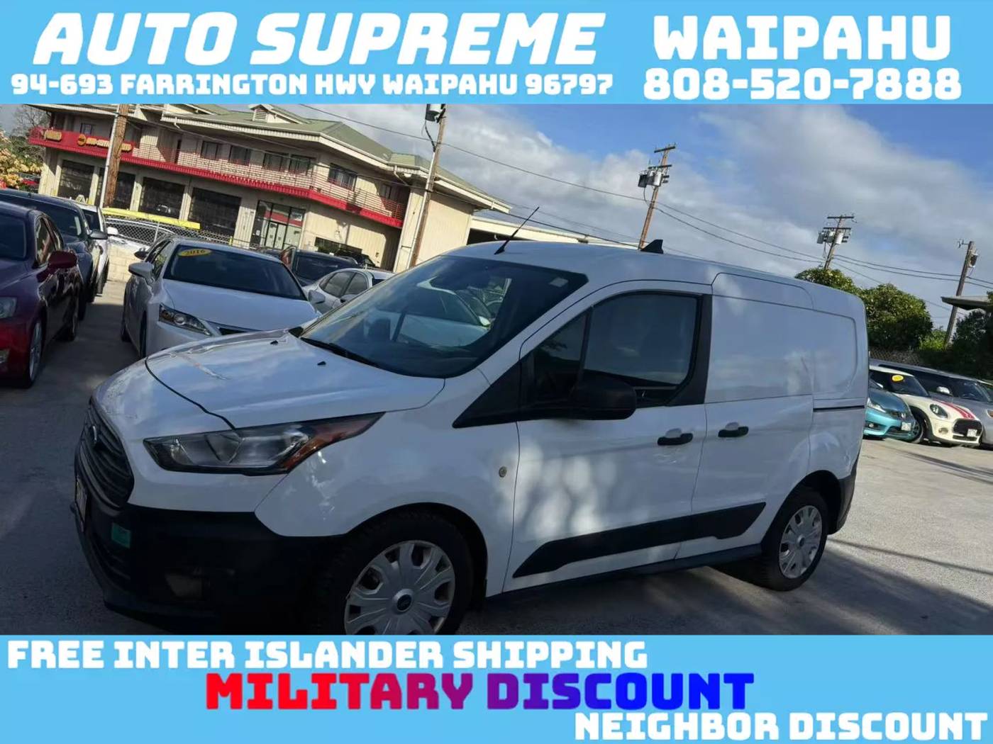2020 Ford Transit Connect Van XL — Cargo Van — 49,498 mi — Waipahu, HI