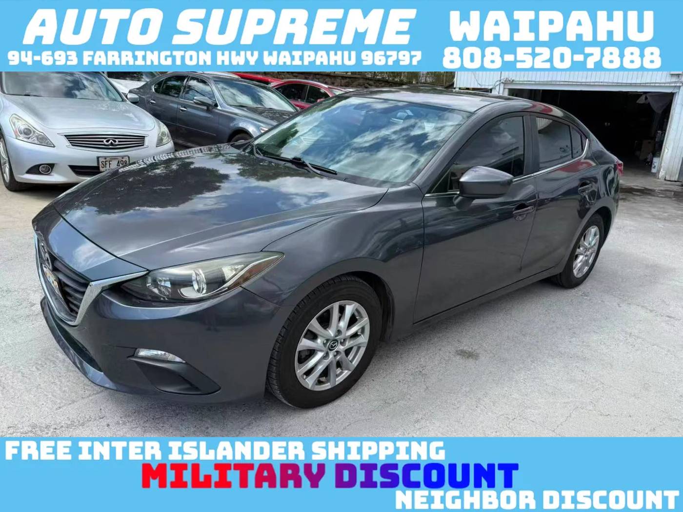 2014 Mazda Mazda3 i Touring — Sedan — 69,051 mi — Waipahu, HI
