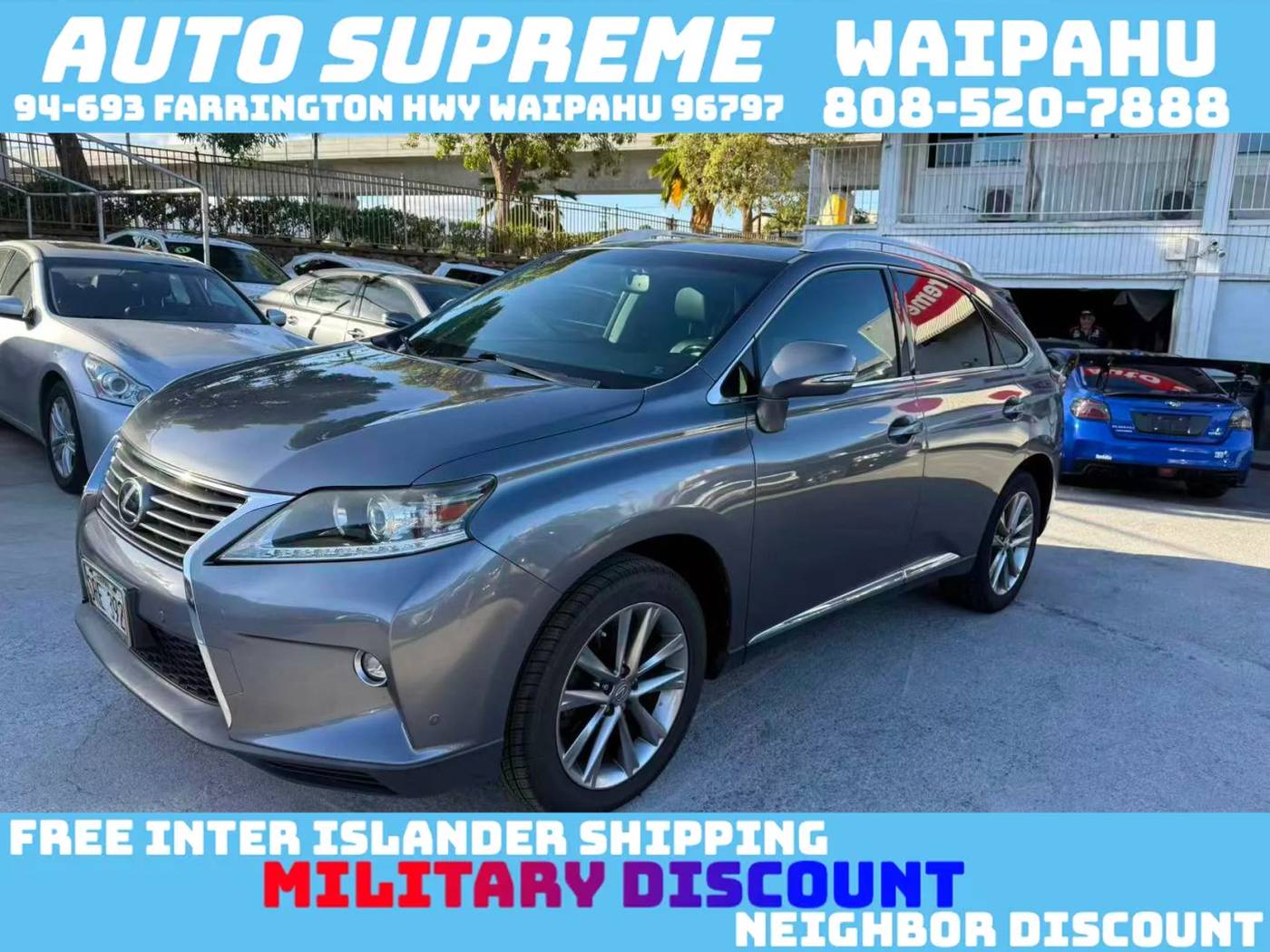 2015 Lexus RX RX 350 — SUV — 106,254 mi — Waipahu, HI