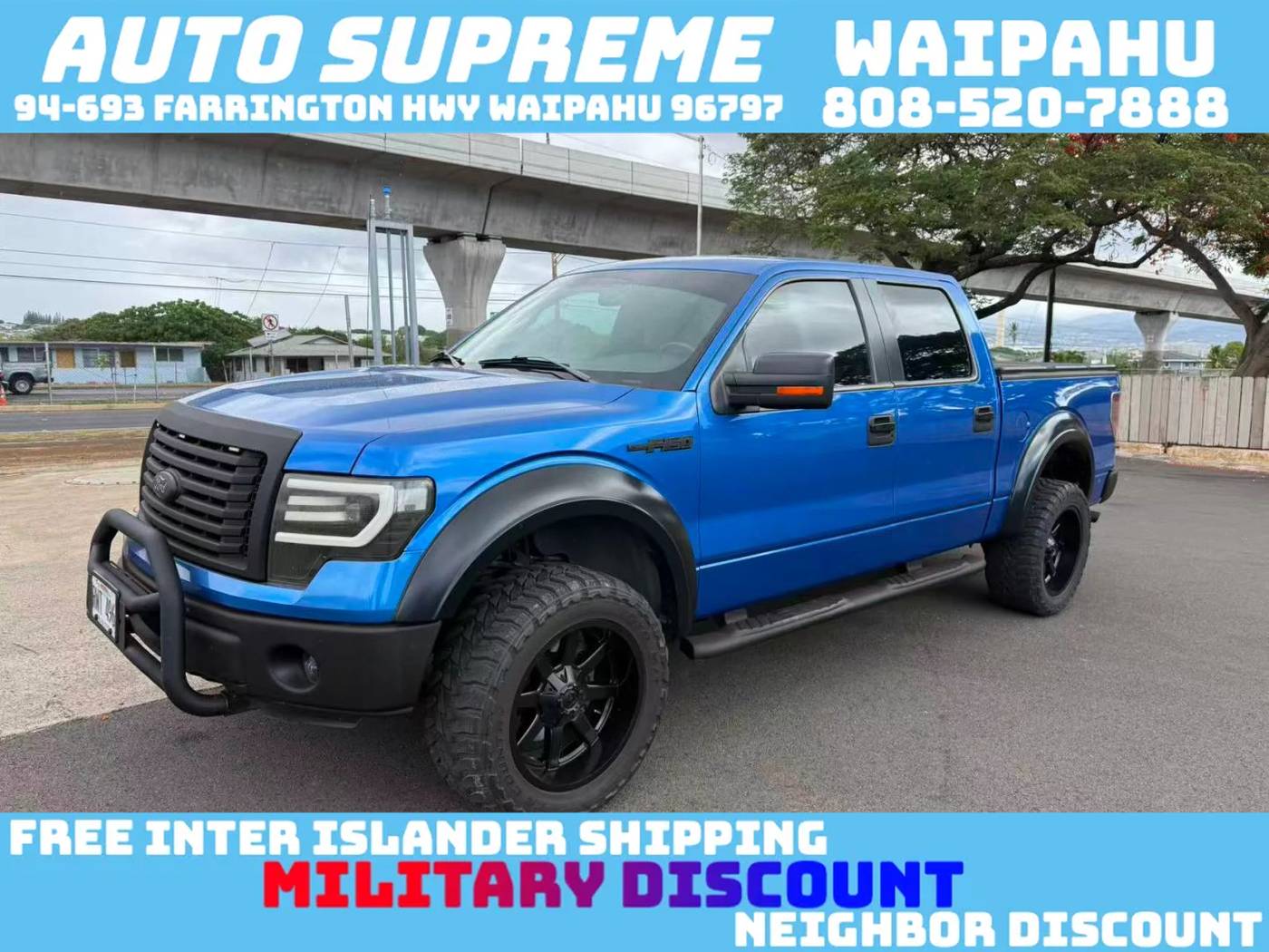 2012 Ford F-150 XLT — Pickup Truck — 95,000 mi — Waipahu, HI