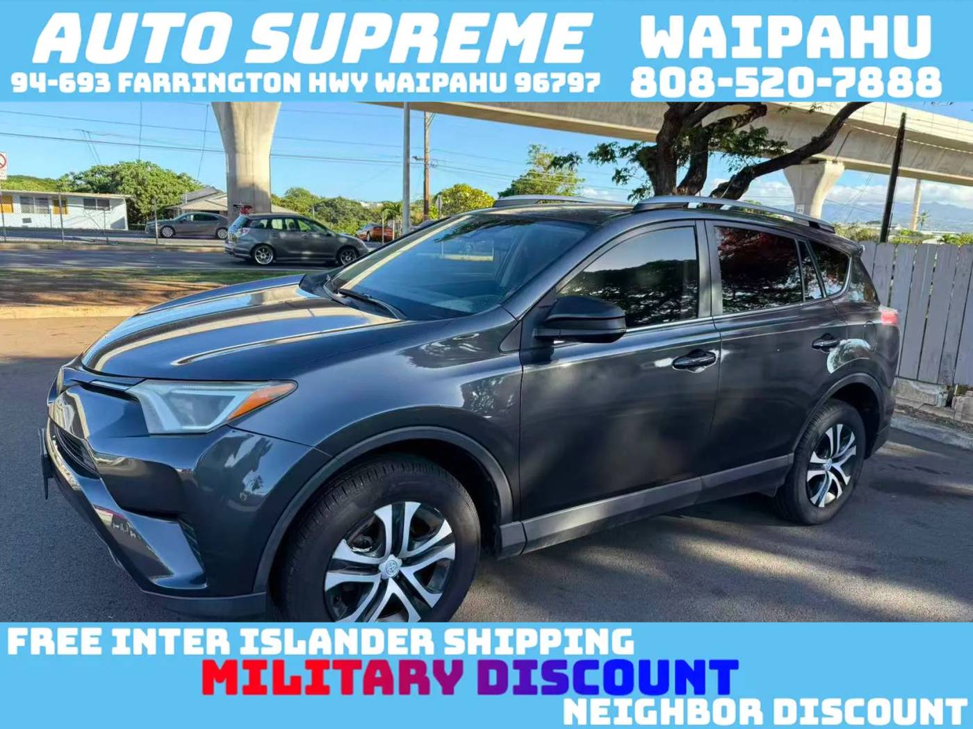 2018 Toyota RAV4 LE — SUV — 144,165 mi — Waipahu, HI