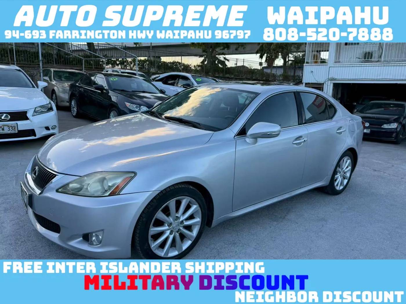 2009 Lexus IS IS 250 — Sedan — 78,699 mi — Waipahu, HI