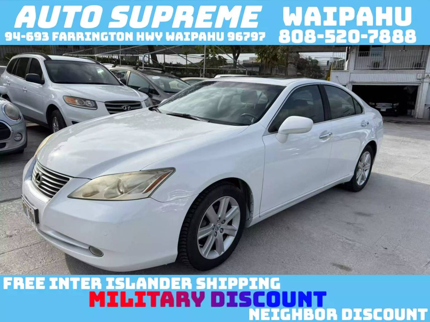 2008 Lexus ES ES 350 — Sedan — 121,831 mi — Waipahu, HI