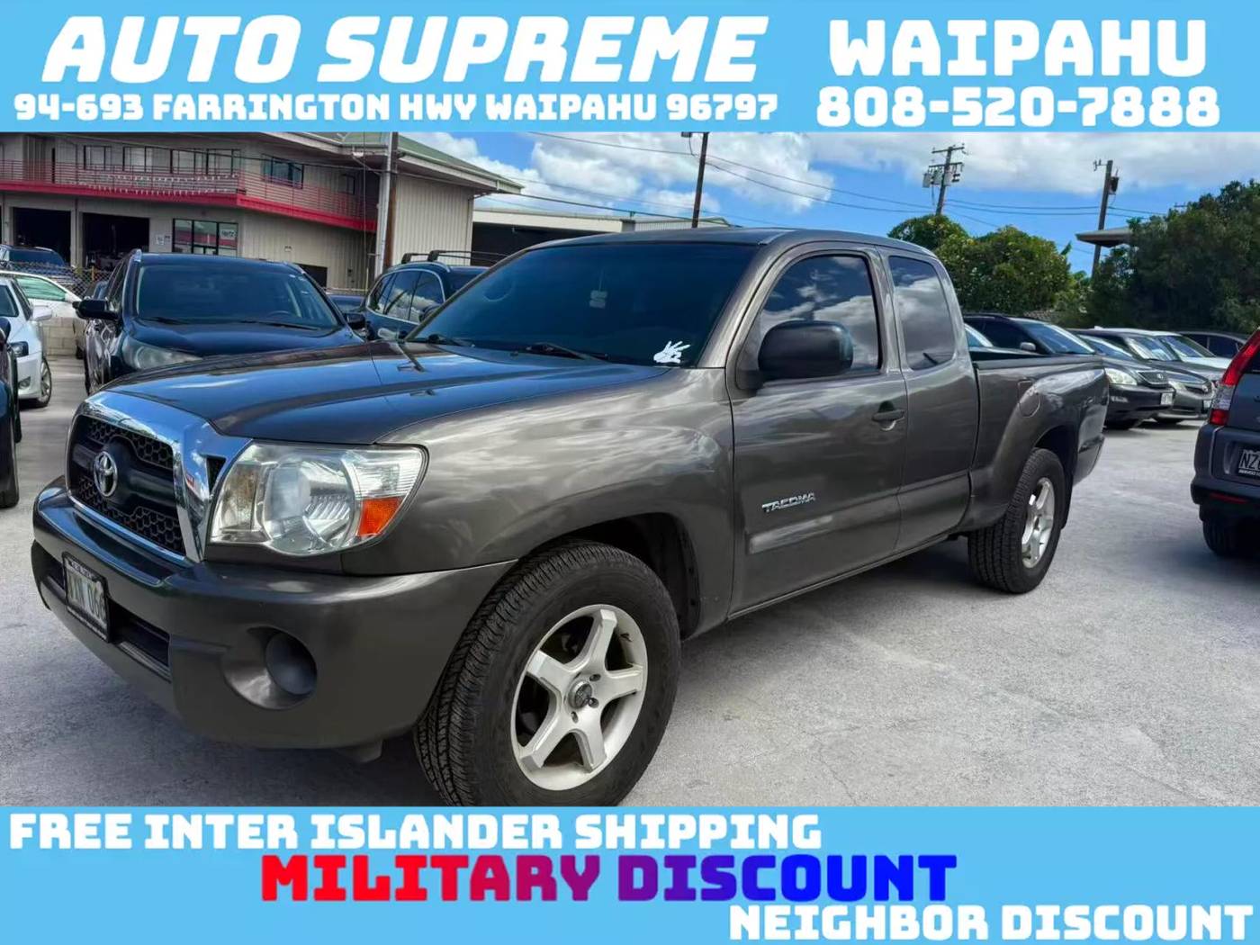 2011 Toyota Tacoma Base — Pickup Truck — 120,560 mi — Waipahu, HI