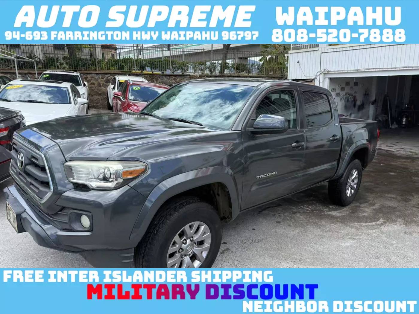 2016 Toyota Tacoma TRD Sport — Pickup Truck — 126,472 mi — Waipahu, HI