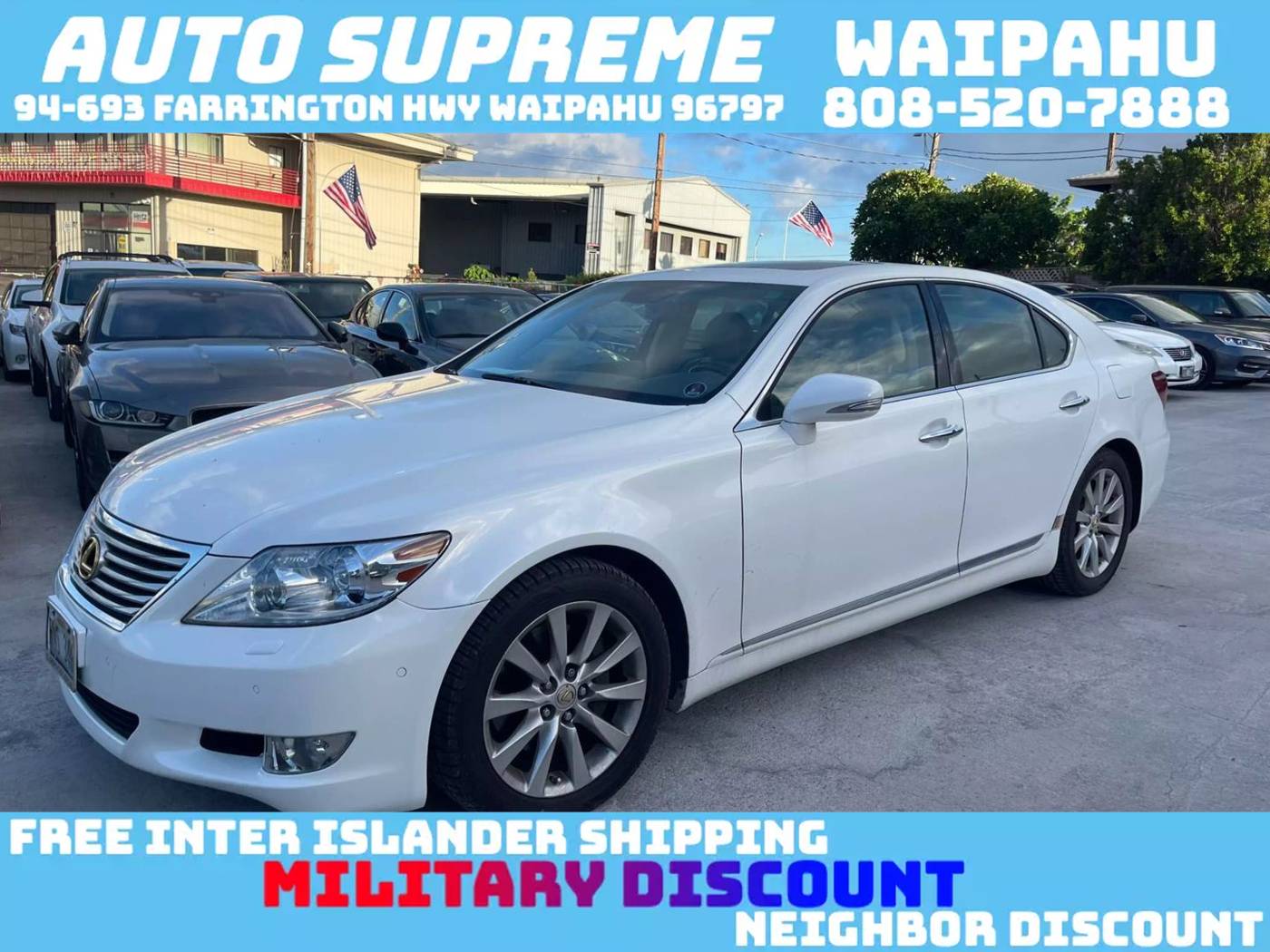 2012 Lexus LS LS 460 — Sedan — 29,928 mi — Waipahu, HI