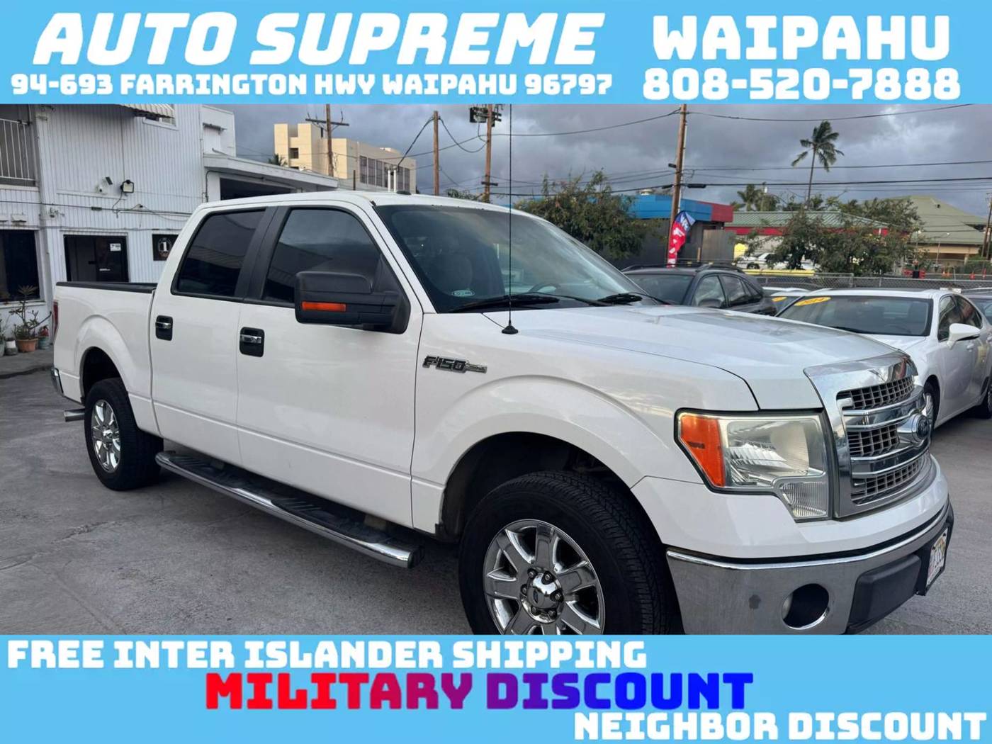 2013 Ford F-150 XLT — Pickup Truck — 147,431 mi — Waipahu, HI