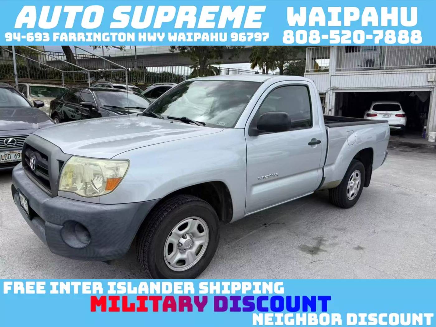 2006 Toyota Tacoma Base — Pickup Truck — 20,155 mi — Waipahu, HI