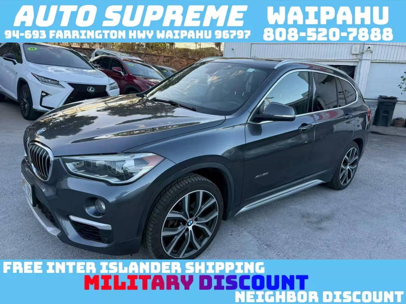 2017 BMW X1 28i — SUV — 80,121 mi — Waipahu, HI