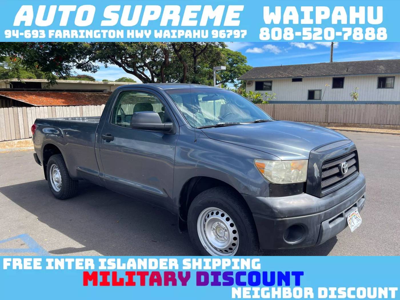 2007 Toyota Tundra Base — Pickup Truck — 145,000 mi — Waipahu, HI