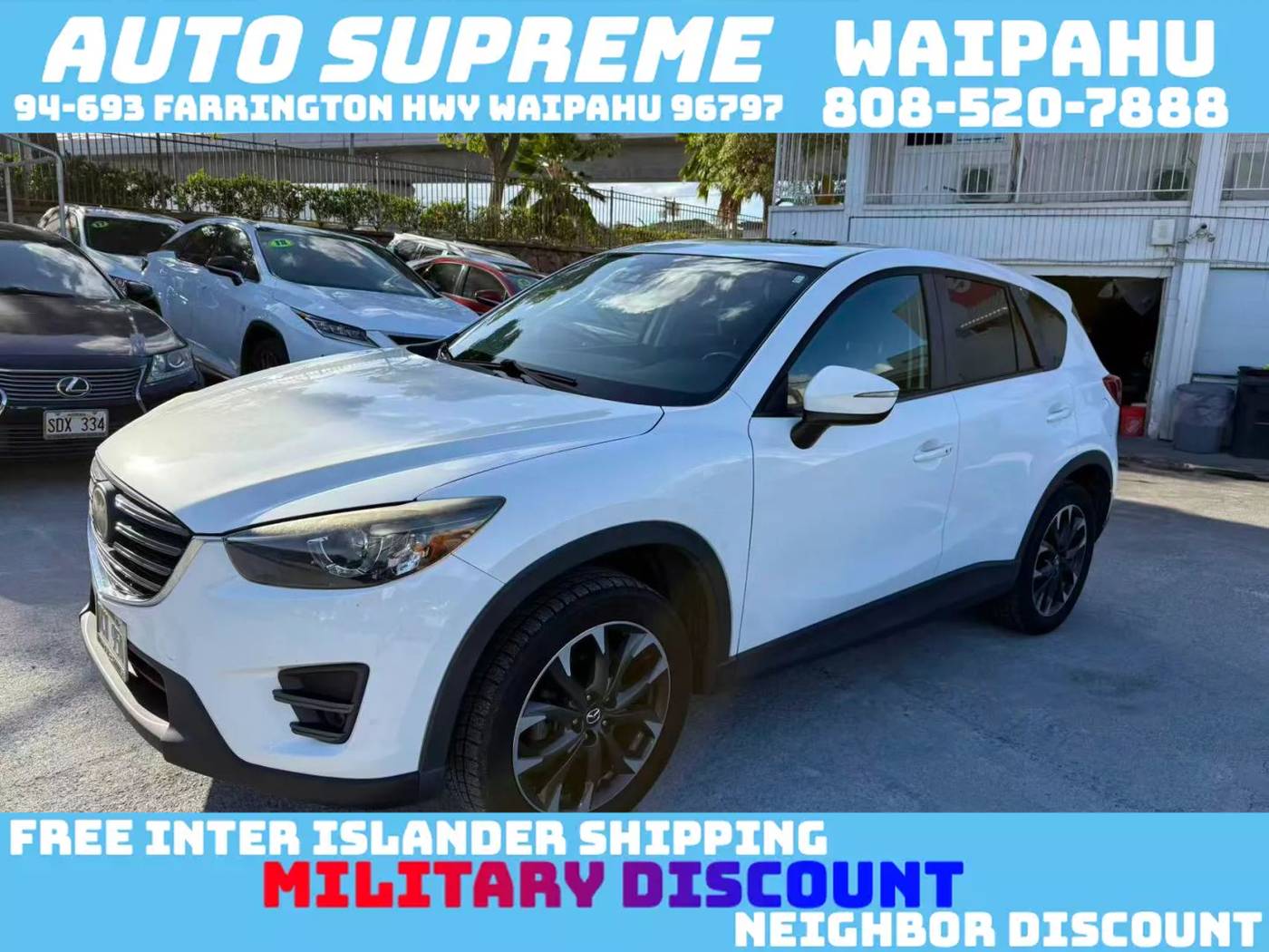 2016 Mazda CX-5 Grand Touring — SUV — 112,892 mi — Waipahu, HI
