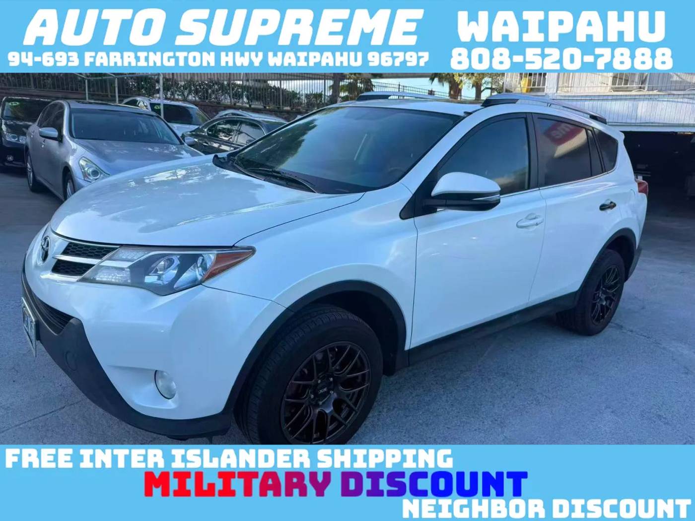 2014 Toyota RAV4 Limited — SUV — 94,061 mi — Waipahu, HI
