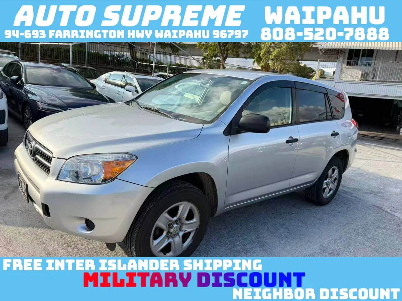 2008 Toyota RAV4 Base — SUV — 92,859 mi — Waipahu, HI