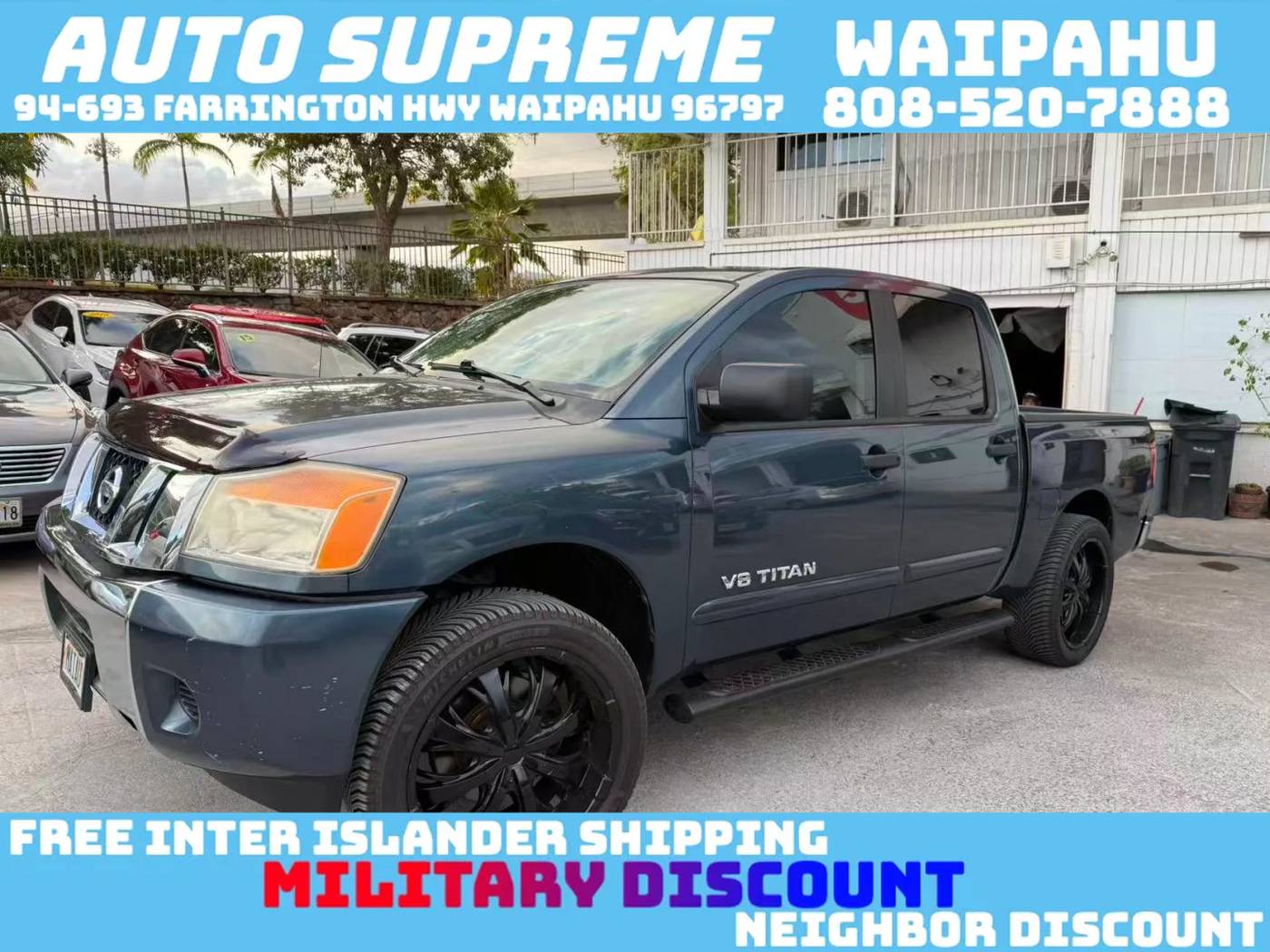 2014 Nissan Titan SV — Pickup Truck — 94,102 mi — Waipahu, HI