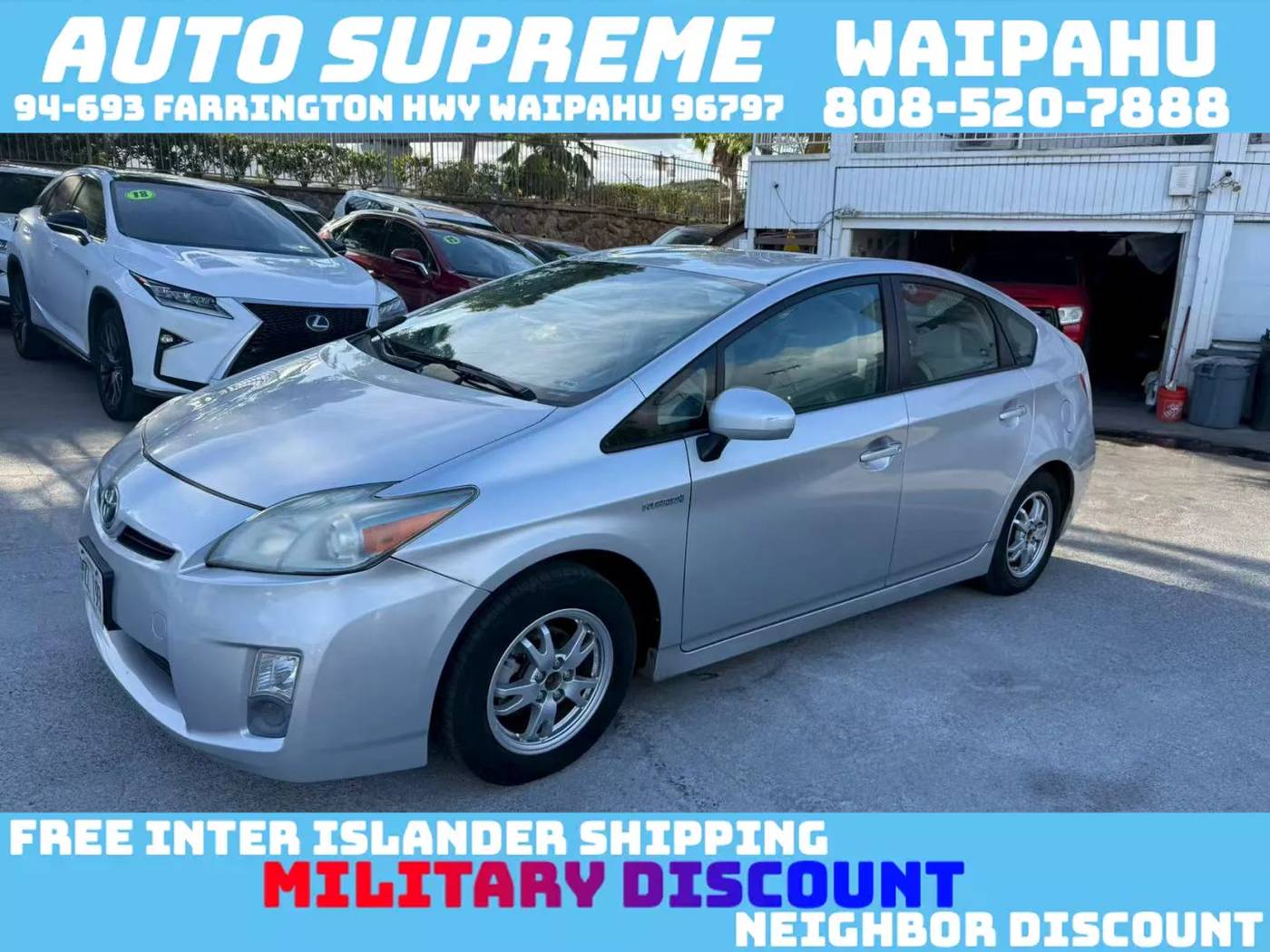 2010 Toyota Prius Two — Sedan — 88,000 mi — Waipahu, HI