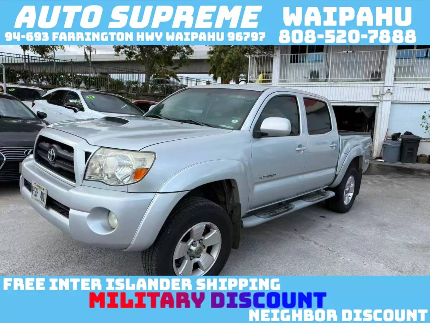 2008 Toyota Tacoma PreRunner — Pickup Truck — 187,005 mi — Waipahu, HI