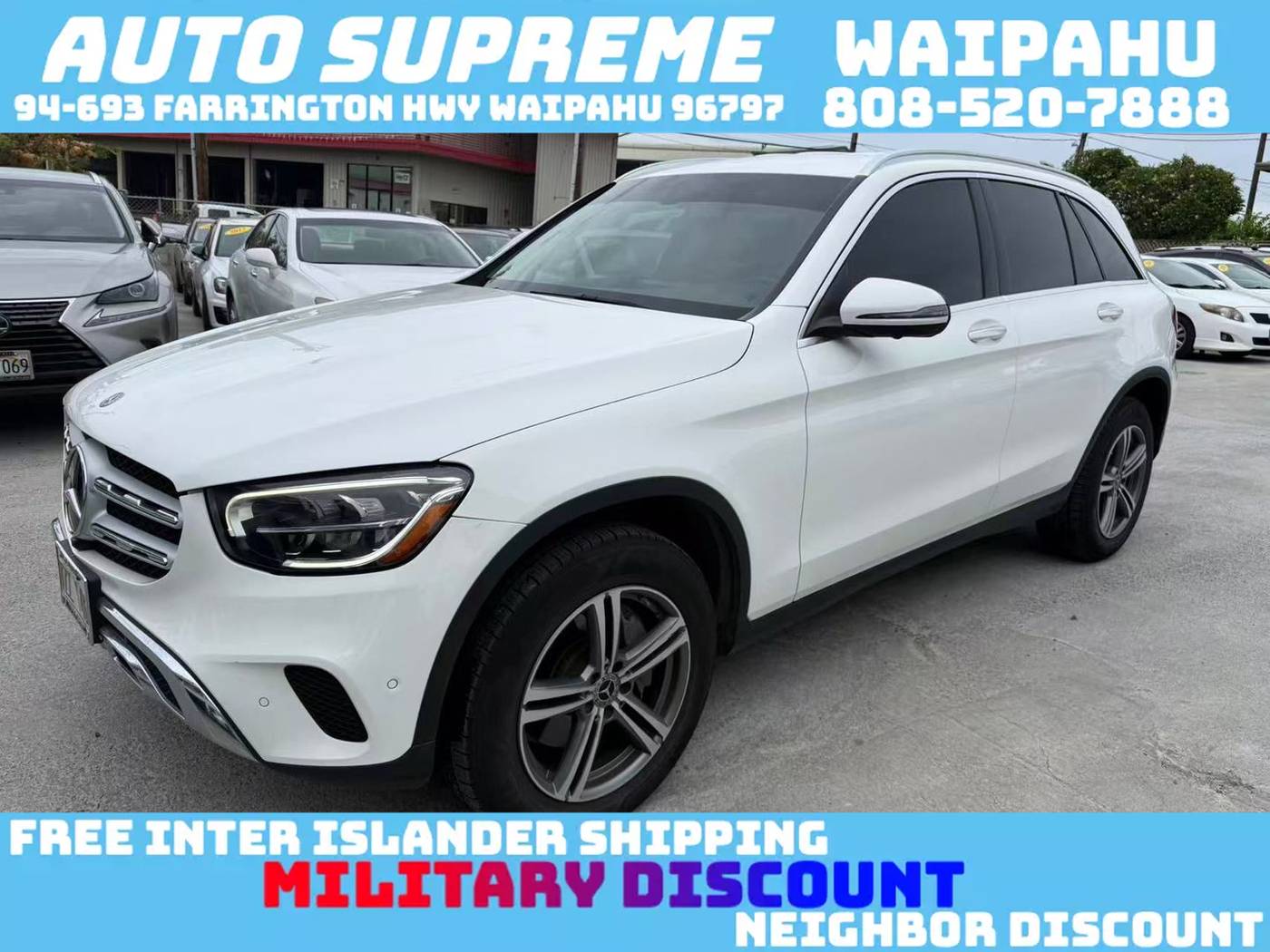 2020 Mercedes-Benz GLC GLC 300 — SUV — 23,338 mi — Waipahu, HI