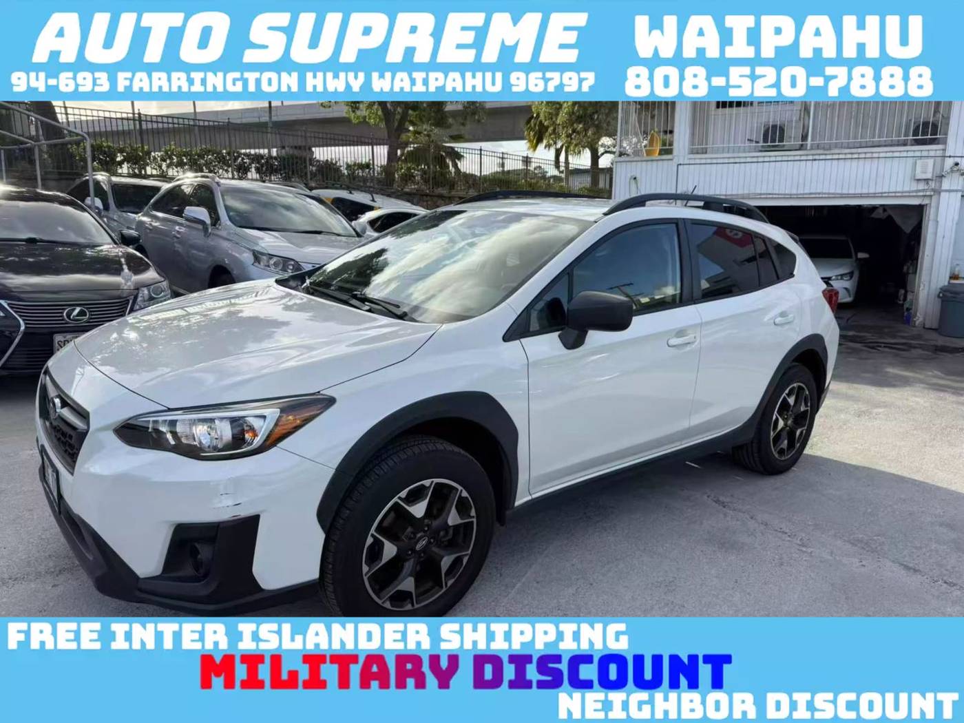 2019 Subaru Crosstrek 2.0i — SUV — 28,200 mi — Waipahu, HI