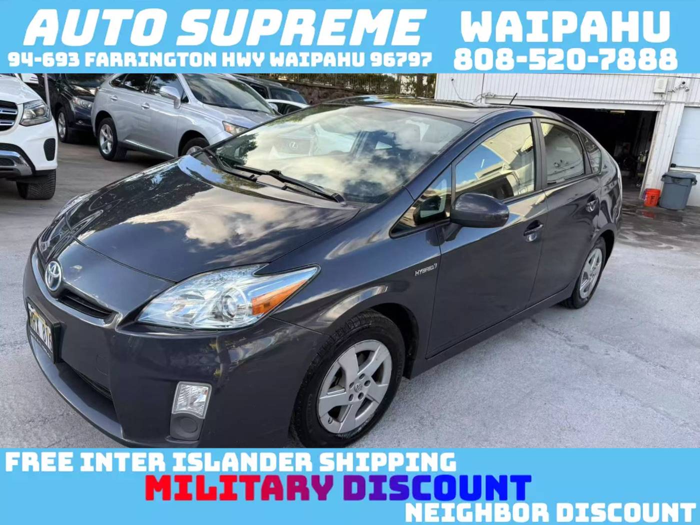 2011 Toyota Prius One — Sedan — 73,212 mi — Waipahu, HI