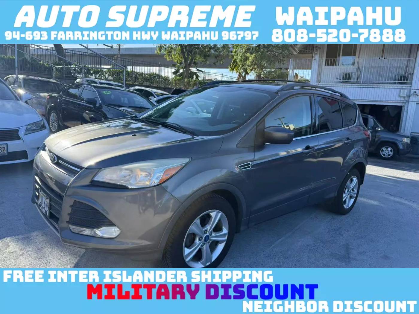 2013 Ford Escape SE — SUV — 93,123 mi — Waipahu, HI