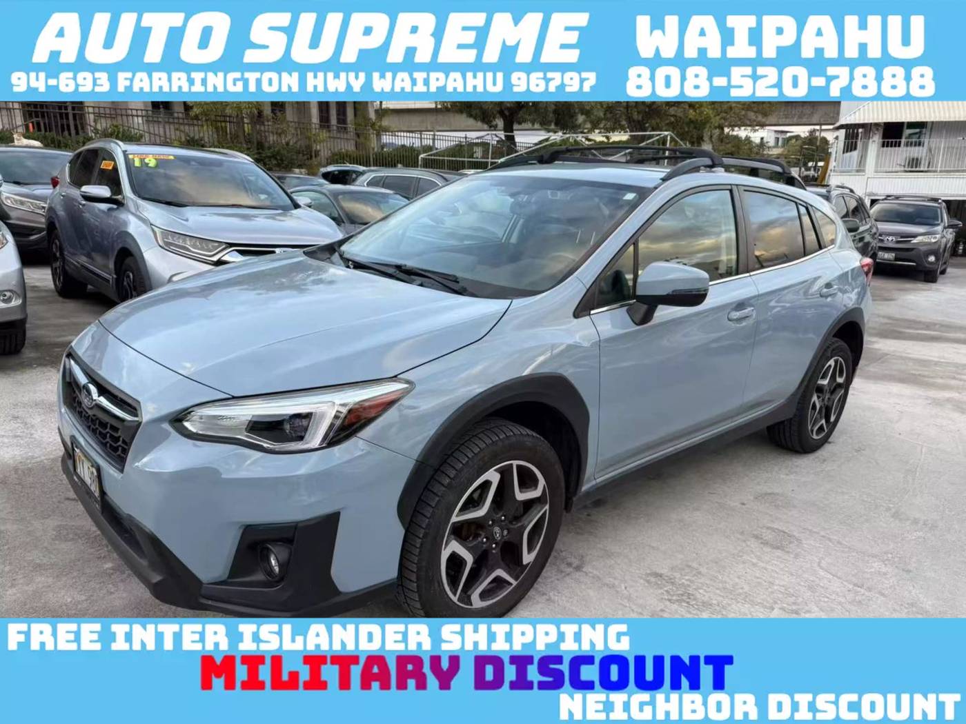 2020 Subaru Crosstrek Limited — SUV — 45,707 mi — Waipahu, HI