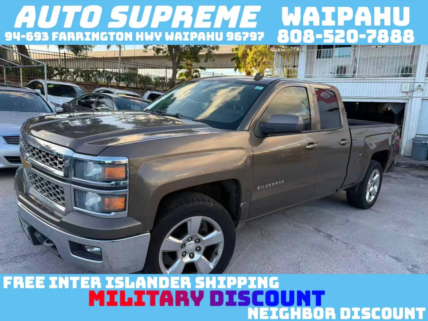 2014 Chevrolet Silverado 1500 LT — Pickup Truck — 151,274 mi — Waipahu, HI