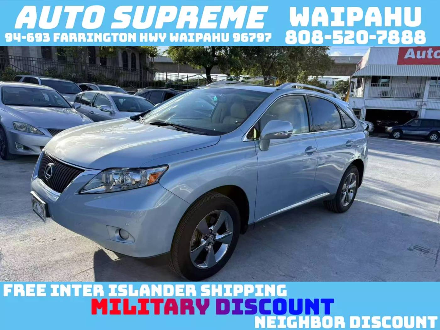 2012 Lexus RX RX 350 — SUV — 26,086 mi — Waipahu, HI