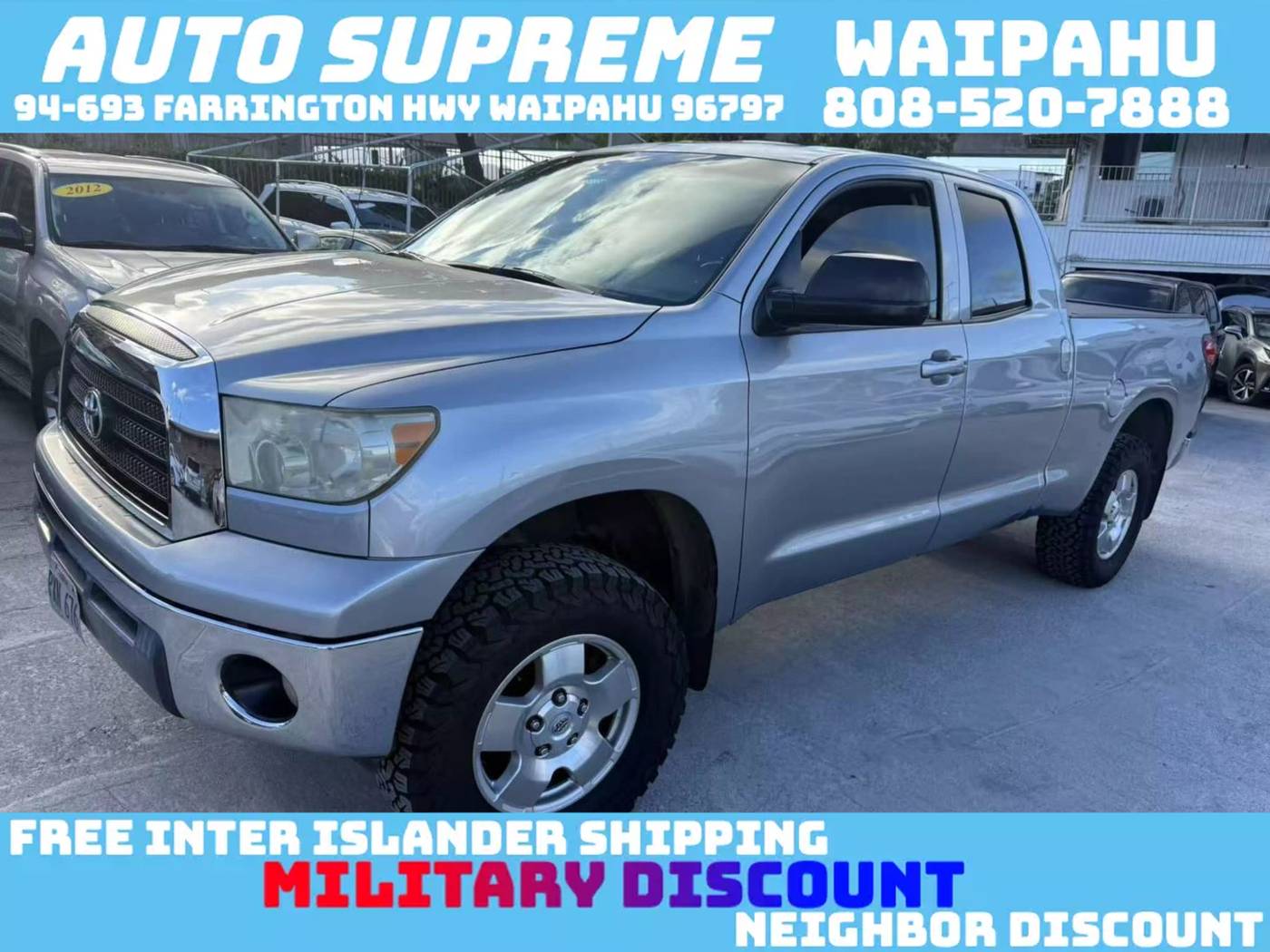 2008 Toyota Tundra SR5 — Pickup Truck — 136,000 mi — Waipahu, HI