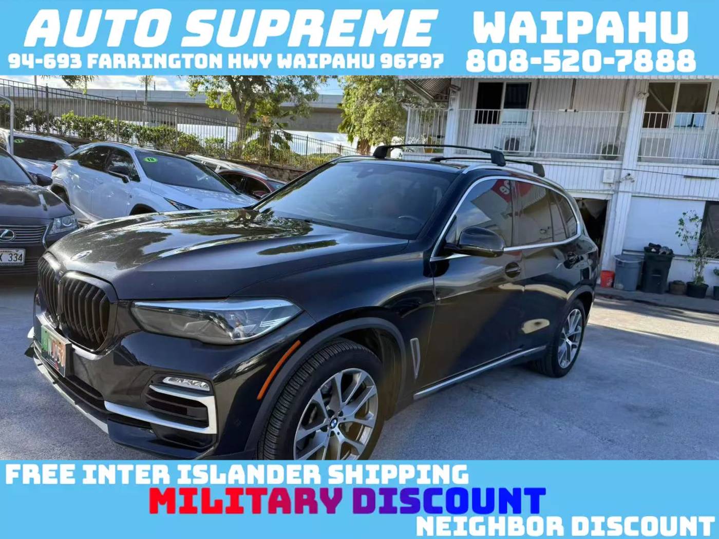 2019 BMW X5 40i — SUV — 74,422 mi — Waipahu, HI