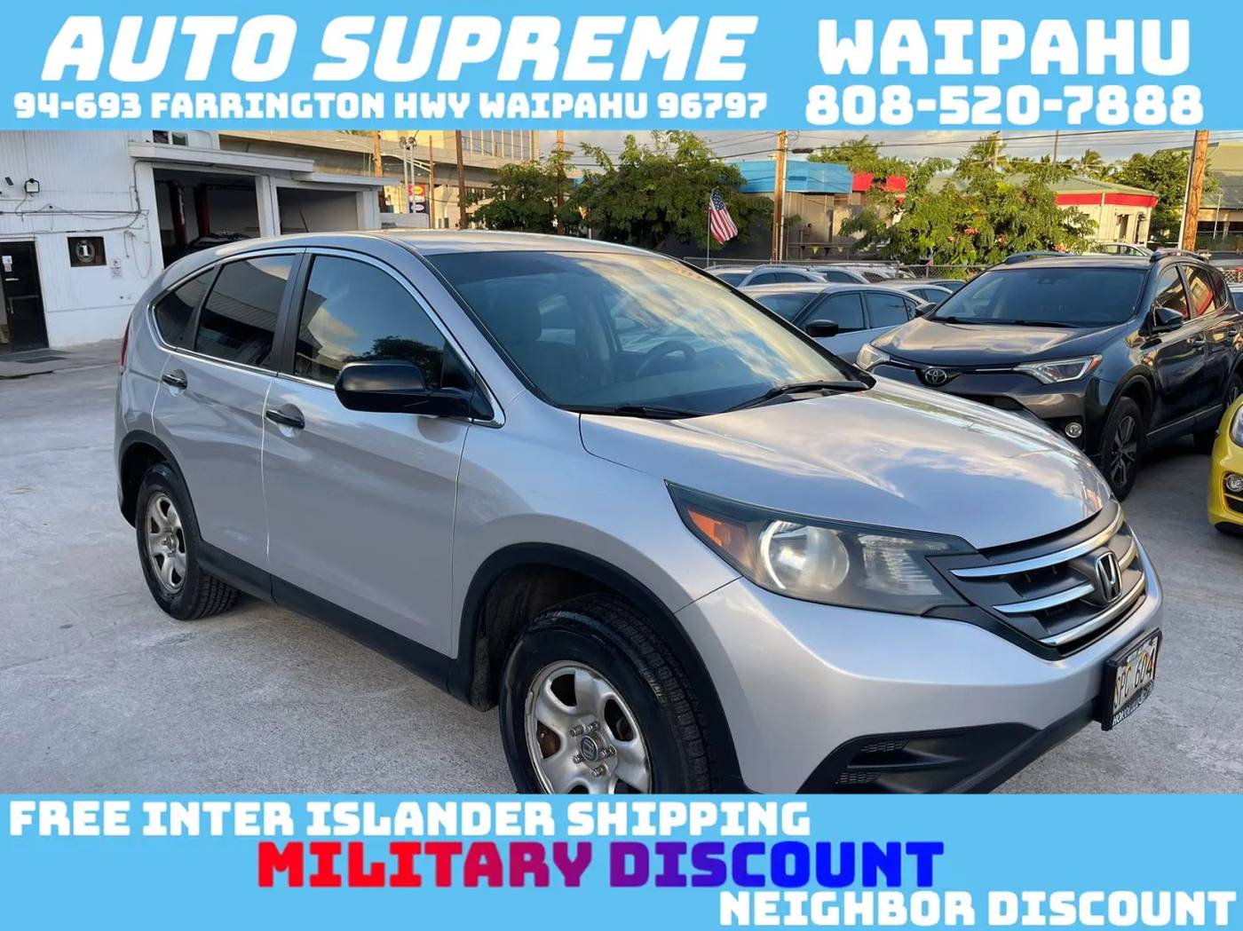 2012 Honda CR-V LX — SUV — 127,131 mi — Waipahu, HI