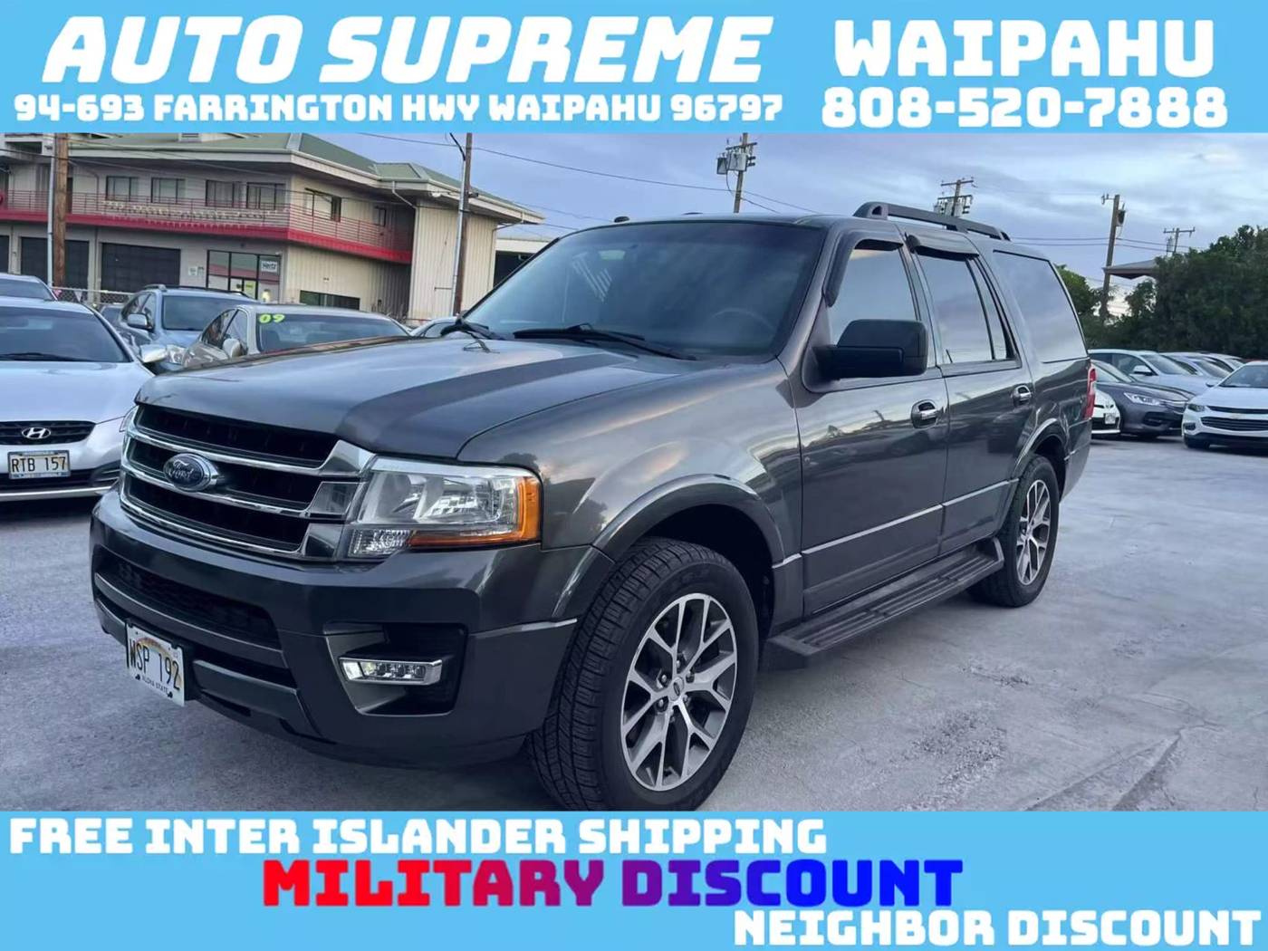 2017 Ford Expedition XLT — SUV — 129,000 mi — Waipahu, HI