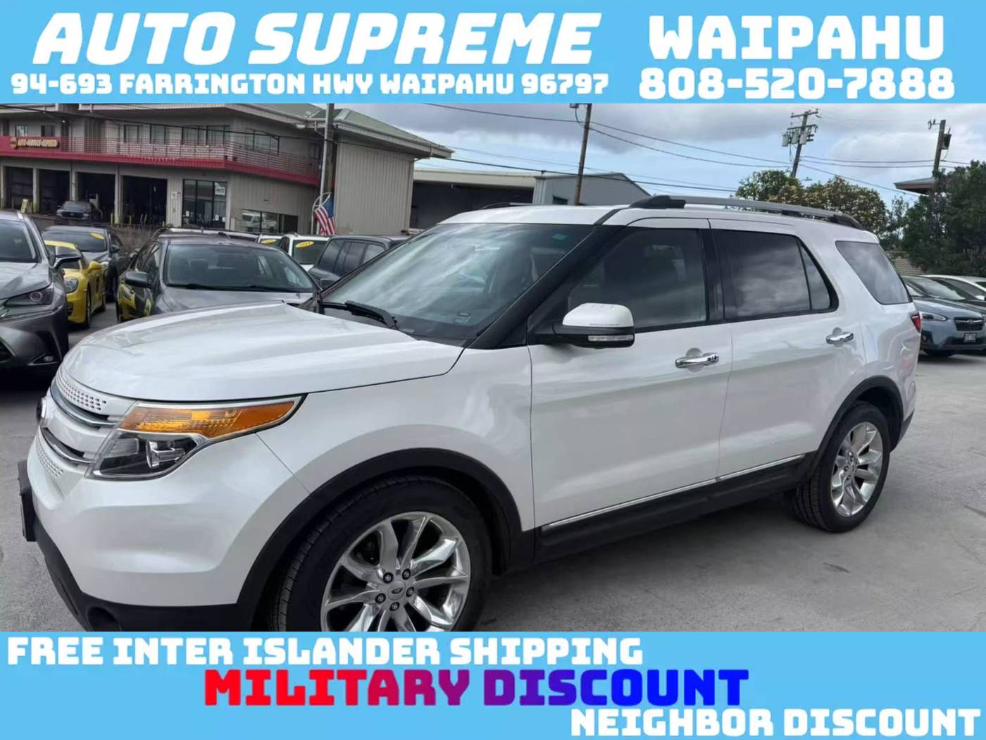 2014 Ford Explorer Limited — SUV — 114,000 mi — Waipahu, HI